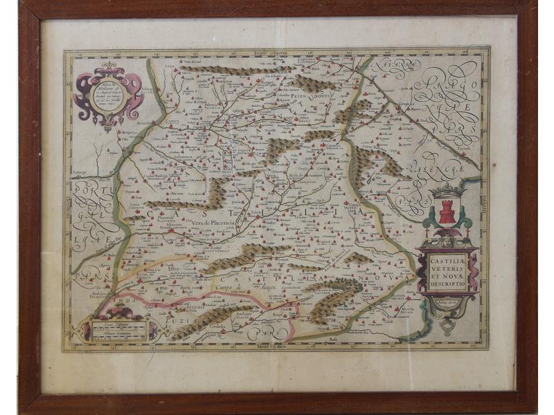 CARTE DE LA CASTILLE