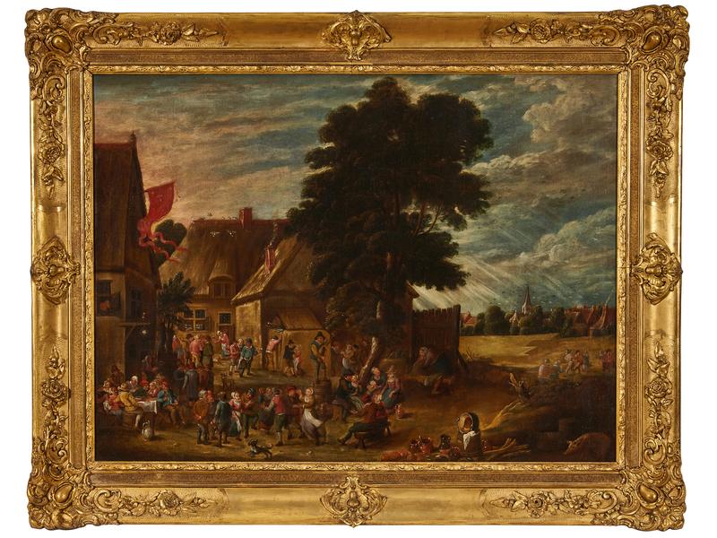 Ecole Flamande du XVIIIe siècle, dans le...