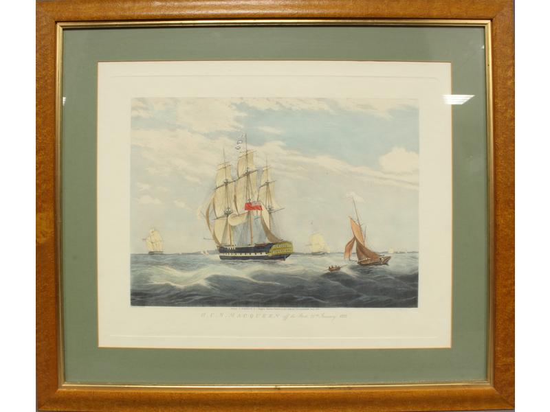 TROIS GRAVURES anglaises en couleurs d'après...