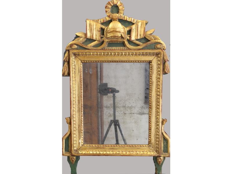 MIROIR rectangulaire au mercure dans un cadre...