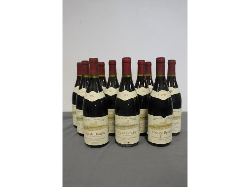 12 Blles CÔTES DE BROUILLY "Chateau du Prieuré"...