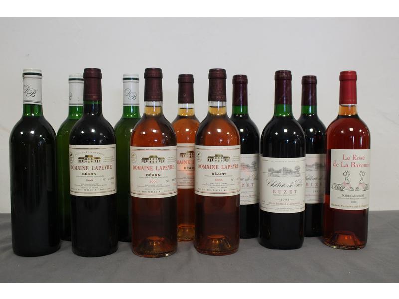 Lot de 12 blles comprenant :