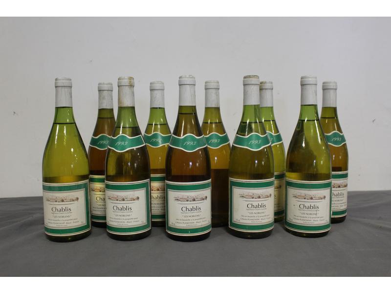 10 Blles CHABLIS "Les Noblens" mise C. Planthon...