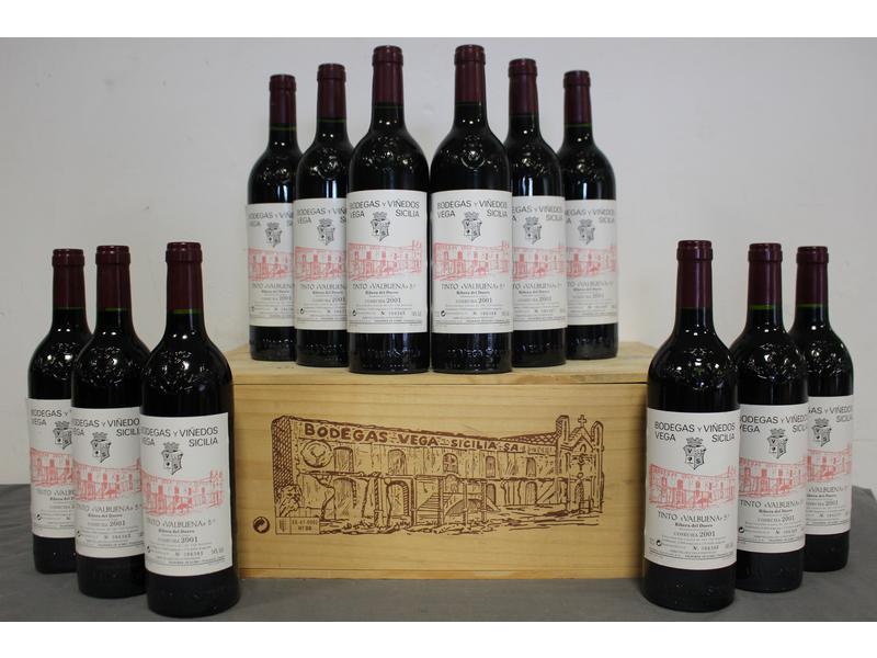12 Blles VEGA SICILIA Valbuena 5° Ribera...