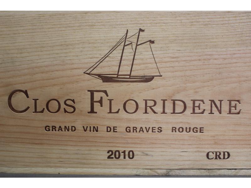 6 Blles CLOS FLORIDÈNE Graves 2010