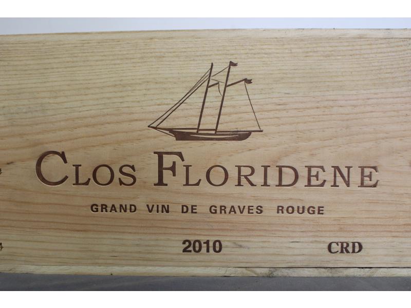 6 Blles CLOS FLORIDÈNE Graves 2010