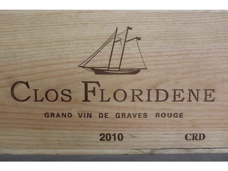 6 Blles CLOS FLORIDÈNE Graves 2010