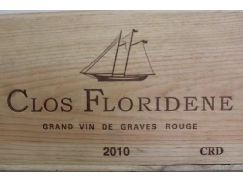 6 Blles CLOS FLORIDÈNE Graves 2010