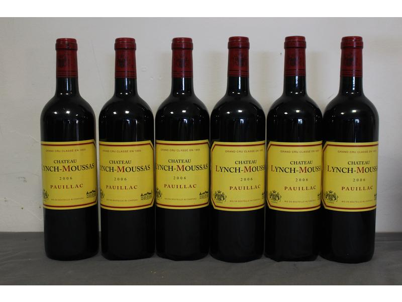 6 Blles CH. LYNCH MOUSSAS Pauillac 2006