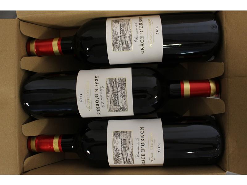 6 Blles DOMAINE DE LA GRACE D'ORNON Pessac-Léognan...