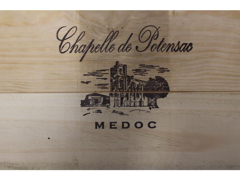 6 Blles CHAPELLE DE POTENSAC Médoc 2009
