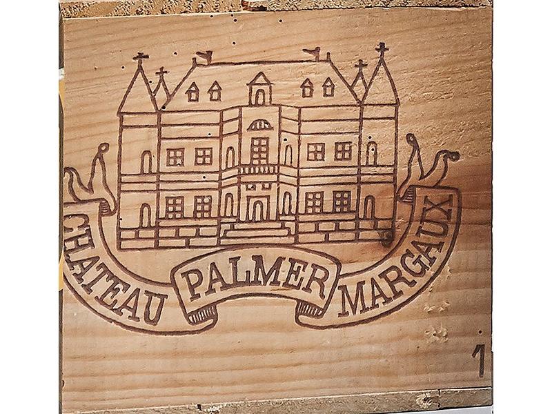 12 Blles CH. PALMER Margaux GCC 1986