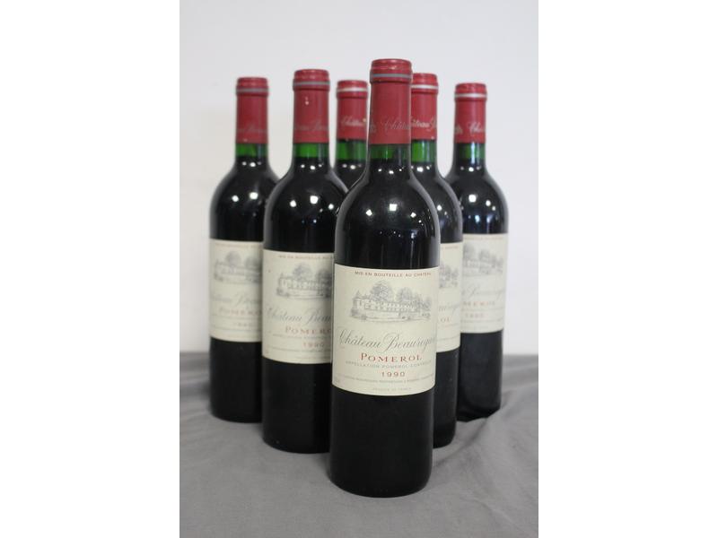 6 Blles CH. BEAUREGARD Pomerol 1990
