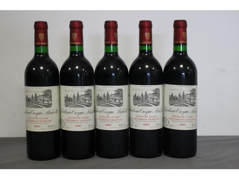 5 Blles CH. CROQUE MICHOTTE St Emilion GCC...