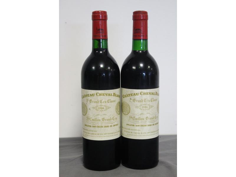 2 Blles CH. CHEVAL BLANC St Emilion 1er GCC...