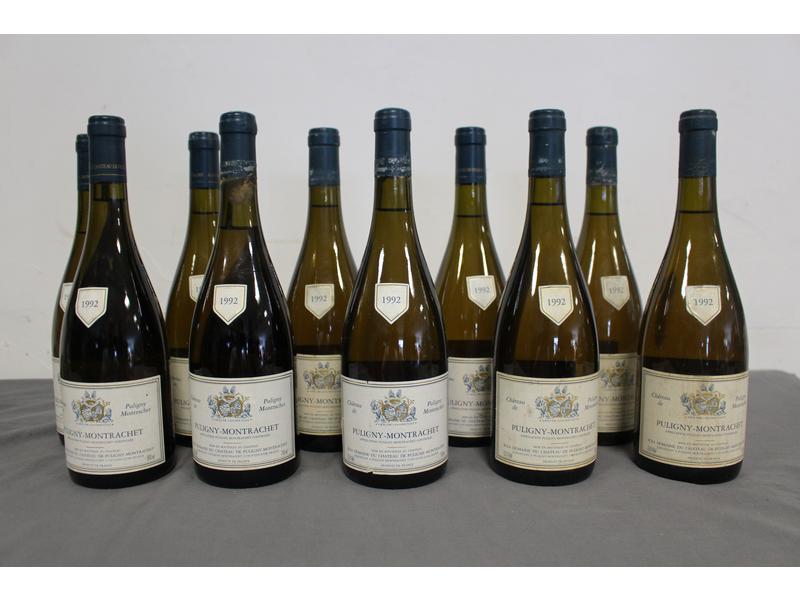 10 Blles PULIGNY MONTRACHET mise Dom. du...