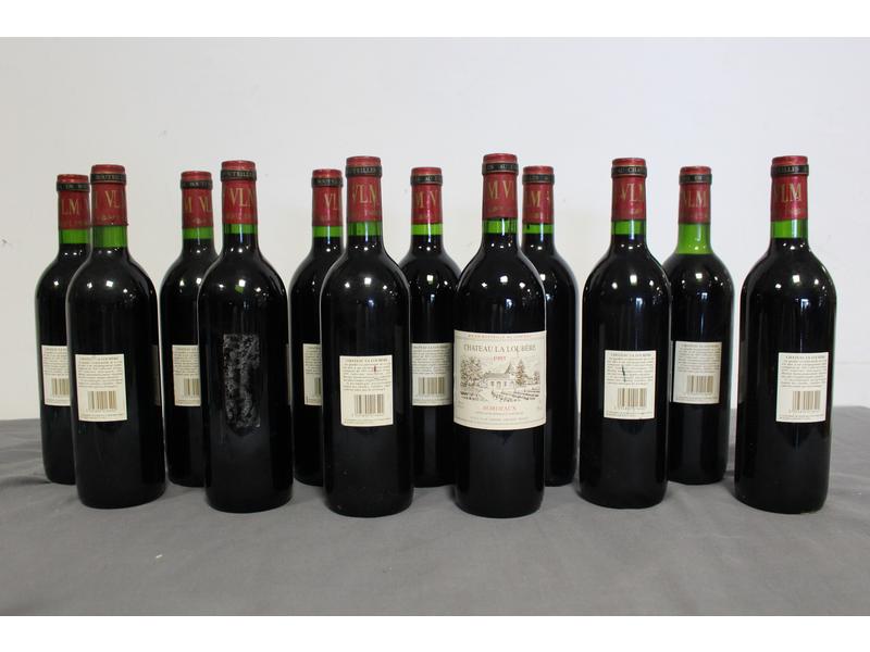 12 Blles CH. LA LOUBÈRE Bordeaux 1993