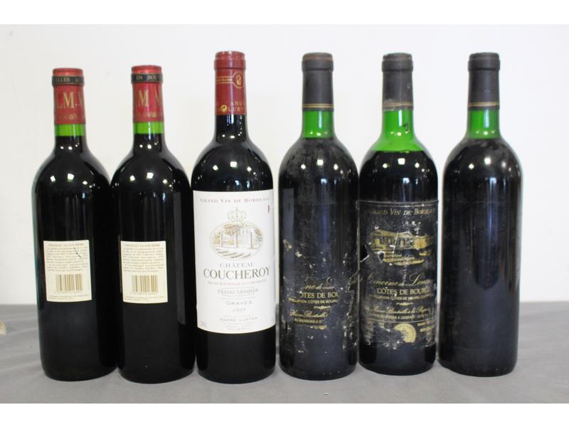 Lot de 6 blles comprenant :