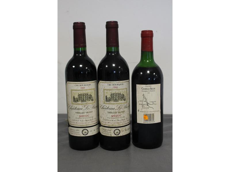 Lot de 3 blles comprenant :