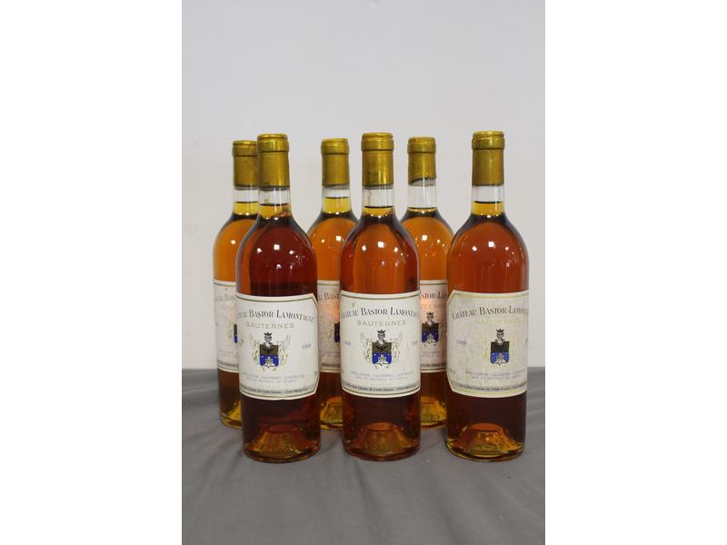 6 Blles CH. BASTOR LAMONTAGNE Sauternes ...