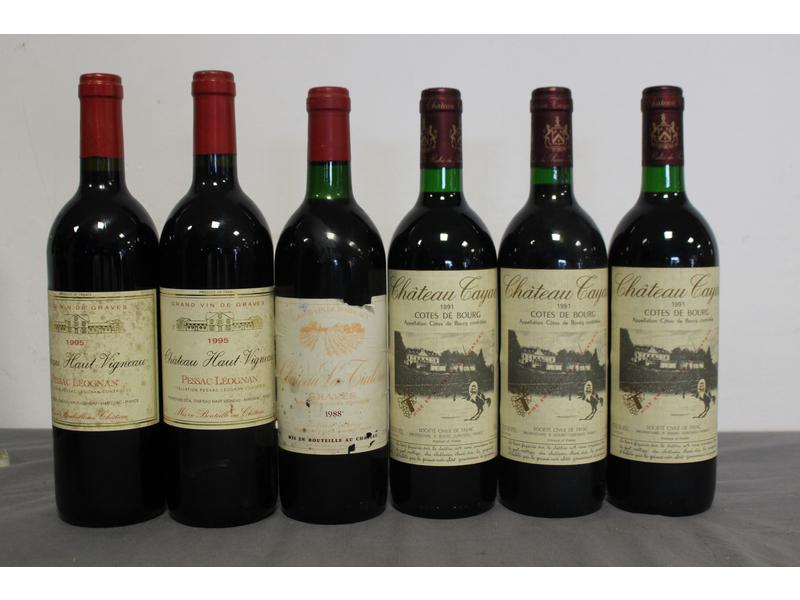 Lot de 6 blles comprenant :