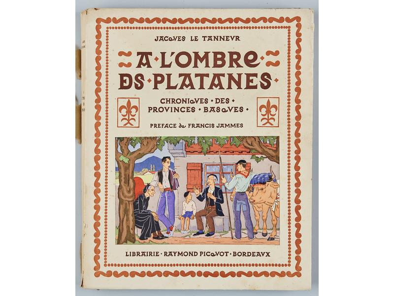 Jacques LE TANNEUR, A l'ombre des Platanes....