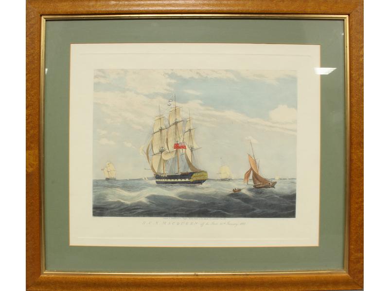 TROIS GRAVURES anglaises en couleurs d'après...