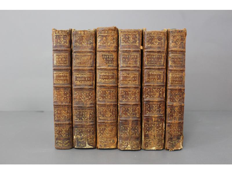 Oeuvres de Don Quixotte de la Manche, 6 vol....