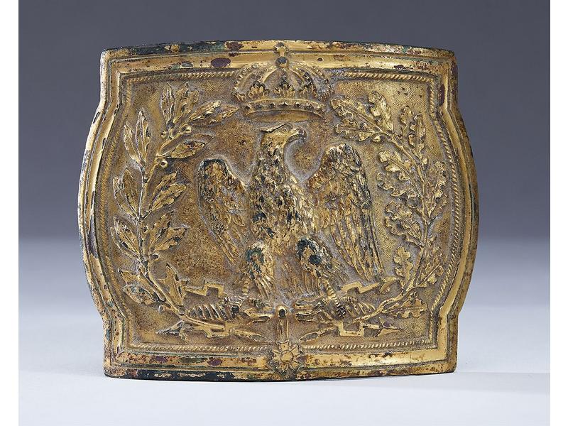 PLATEAU DE CEINTURON d'officier de l'infanterie...