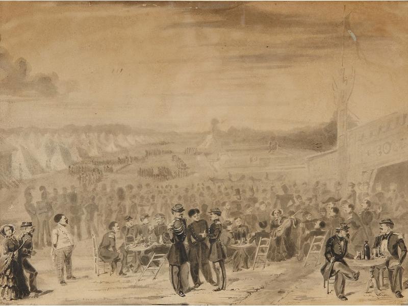 Ecole Française vers 1850-1870