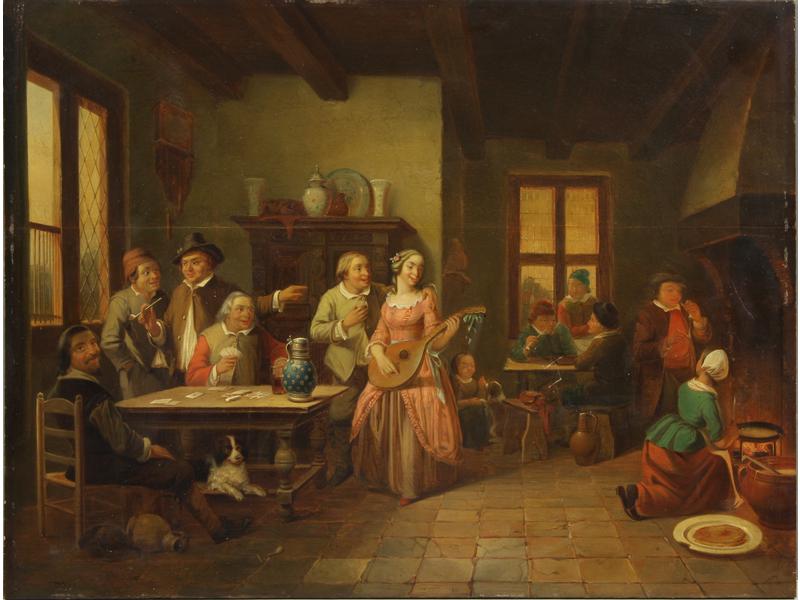 Ecole Hollandaise vers 1750