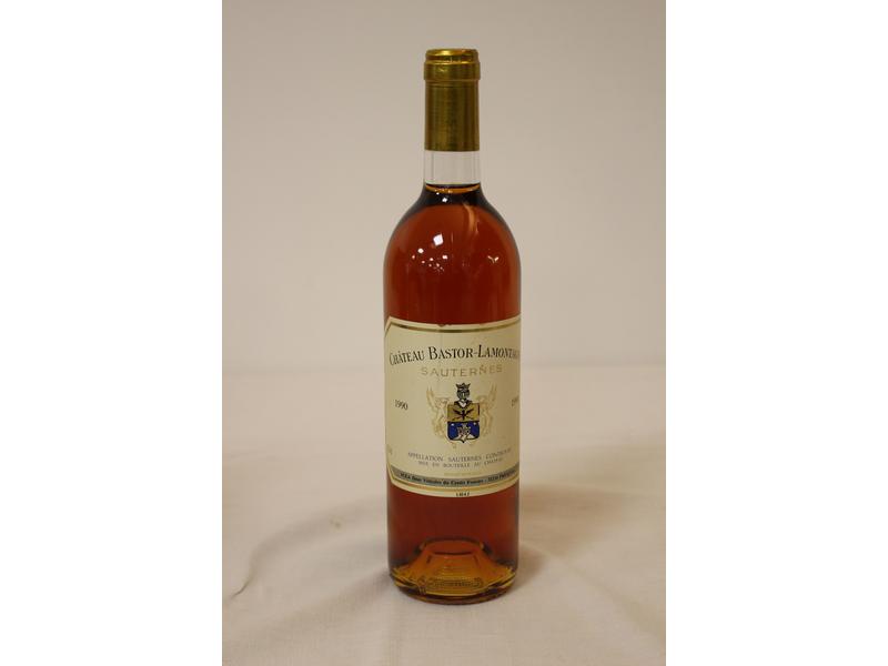1 Blle CH. BASTOR LAMONTAGNE Sauternes 1990
Et....