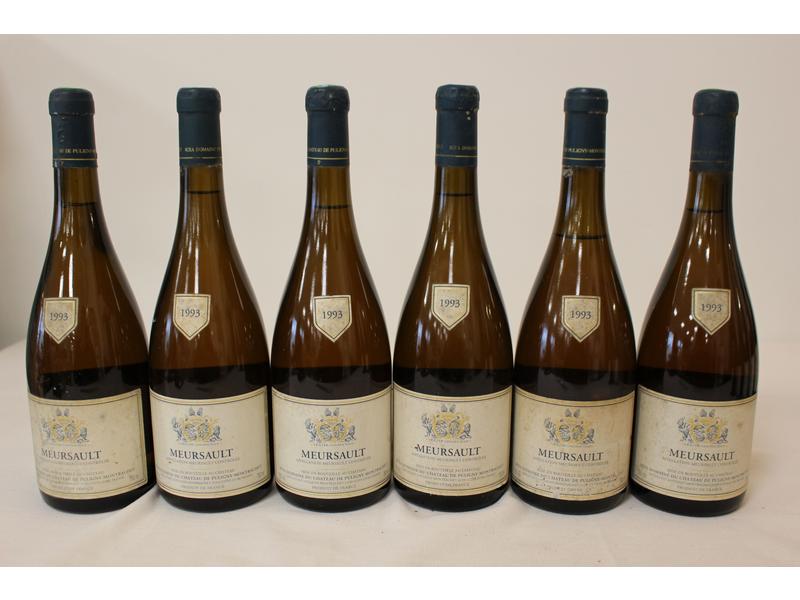 6 Blles MEURSAULT mise Dom. du Ch. de Puligny...