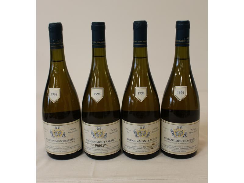 4 Blles PULIGNY MONTRACHET mise du Château...