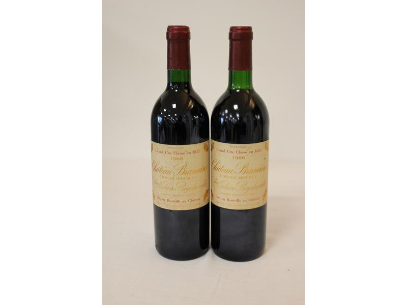 2 Blles CH. BRANAIRE DUCRU St Julien GCC...