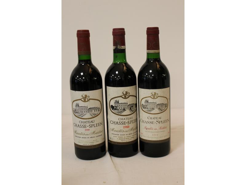 3 Blles CH. CHASSE SPLEEN Moulis
1 blle de...