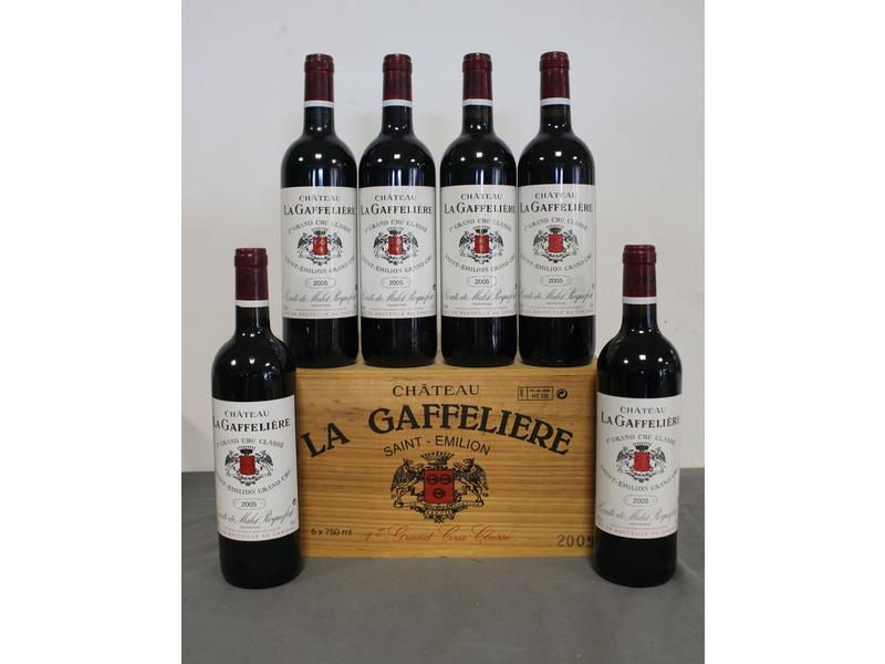 6 Blles CH. LA GAFFELIÈRE St Emilion 1er...