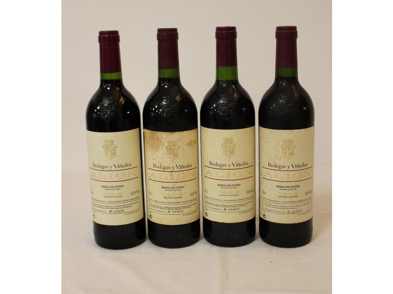 4 Blles RIVIERA  DEL DUERO mise Alion 
1...