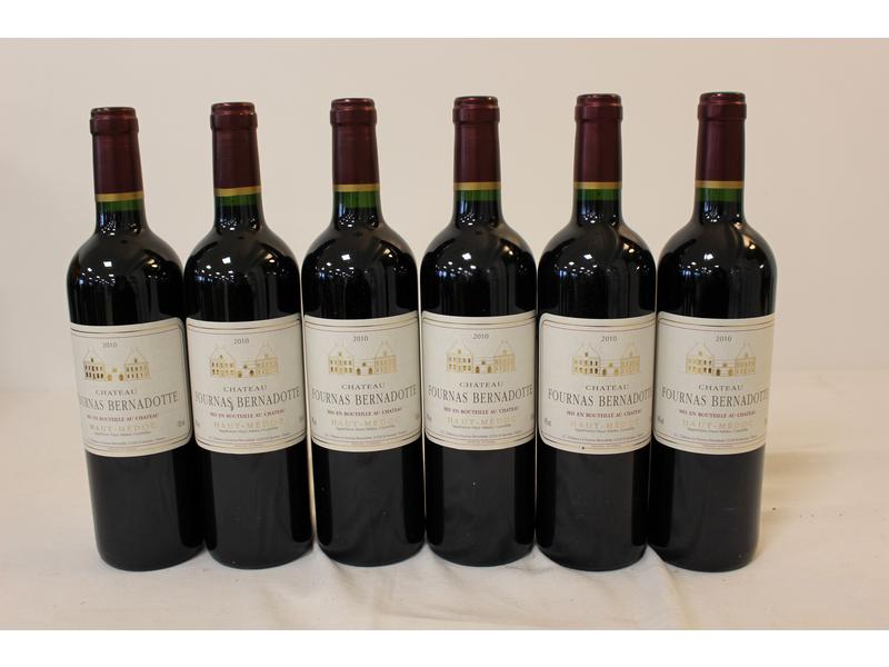 6 Blles CH. FOURNAS BERNADOTTE Haut Médoc...