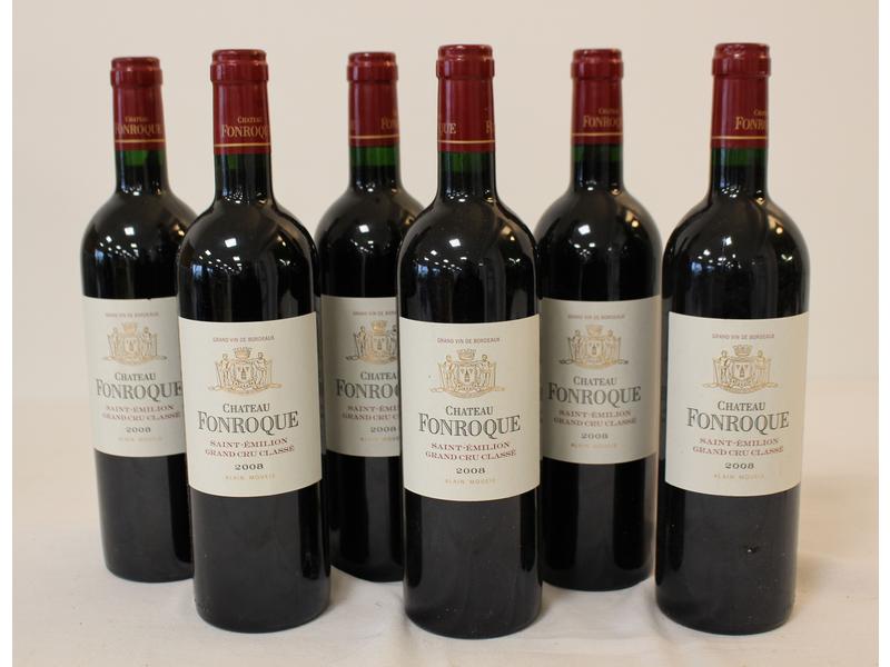 6 Blles CH. FONROQUE St Emilion GCC 2008