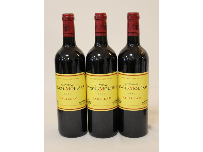 3 Blles CH. LYNCH MOUSSAS Pauillac GCC 2...