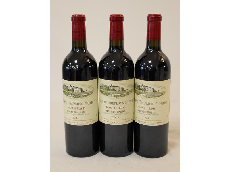 3 Blles CH. TROPLONG MONDOT St Emilion GCC...