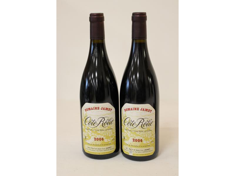 2 Blles CÔTE RÔTIE mise Domaine Jamet 20...