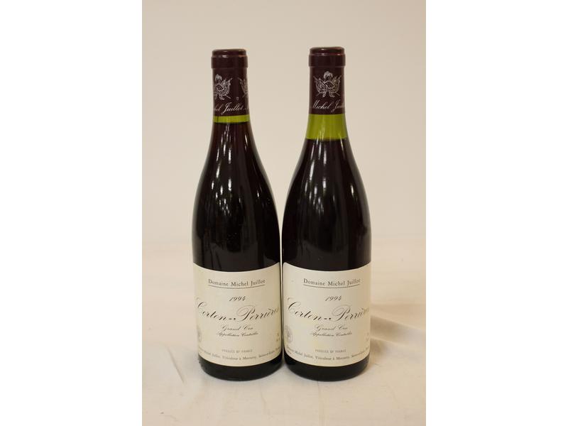 2 Blles CORTON PERRIÈRES GC mise Dom M. Juillot...