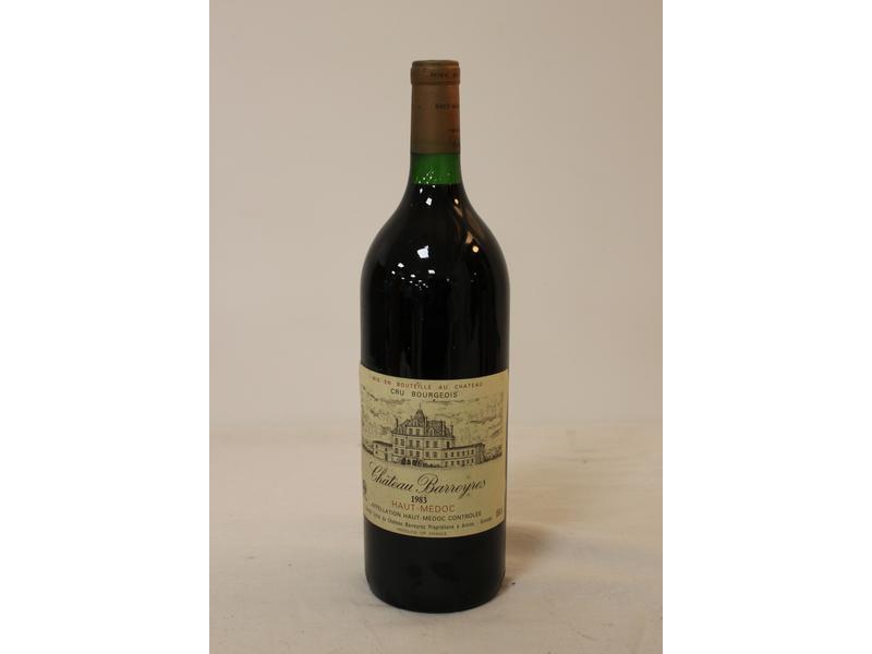 1 Mag CH. BARREYRES Haut Médoc CB 1983