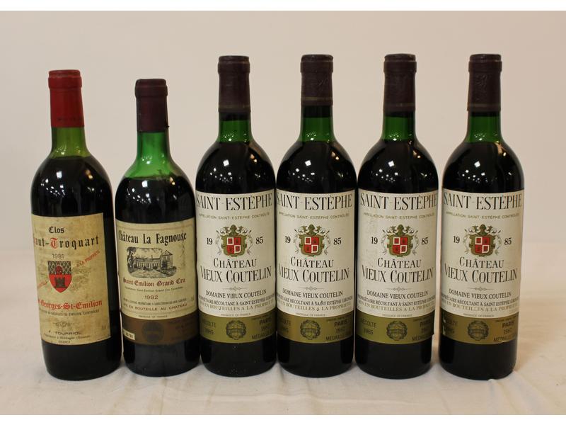 Lot de 6 blles comprenant :