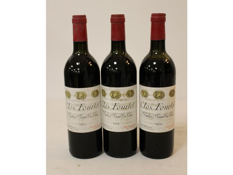 3 Blles CLOS FOURTET St Emilion 1er GCC ...