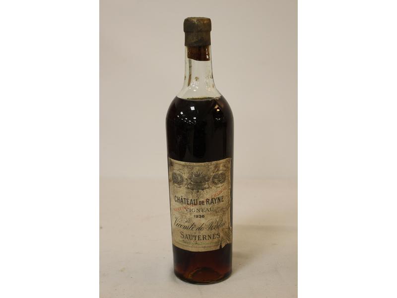 1 Blle CH. DE RAYNE VIGNEAU Sauternes 1er...