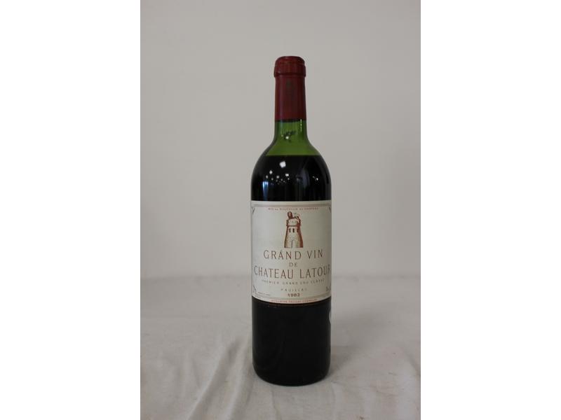 1 Blle CH. LATOUR Pauillac 1er GCC 1982
