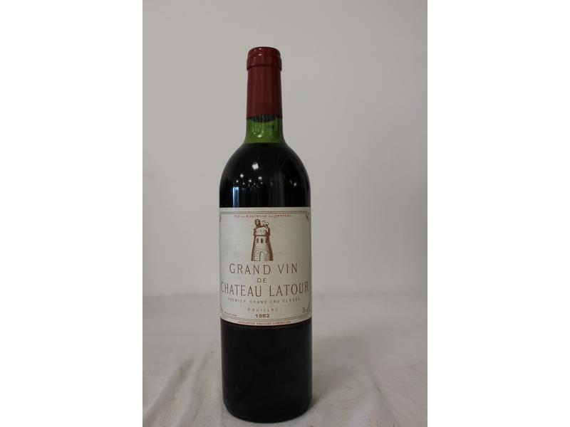 1 Blle CH. LATOUR Pauillac 1er GCC 1982